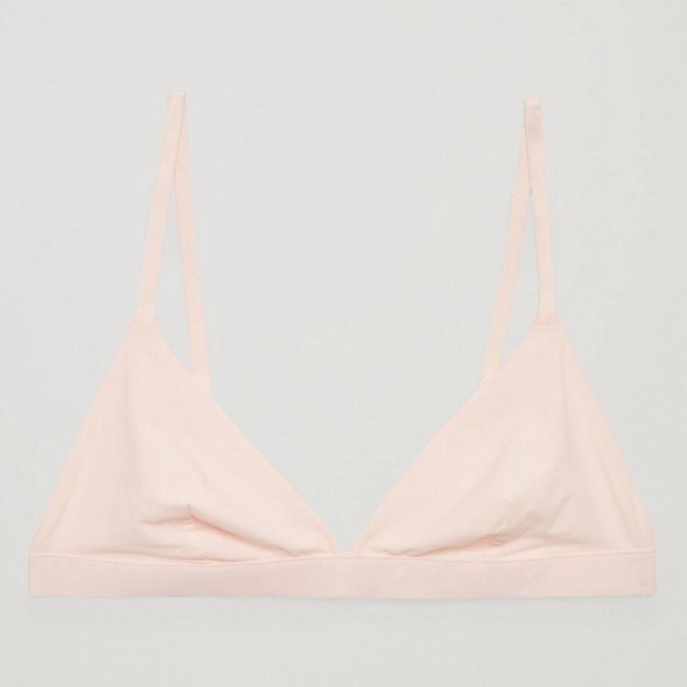 COS Light Nude Soft Triangle Bra S